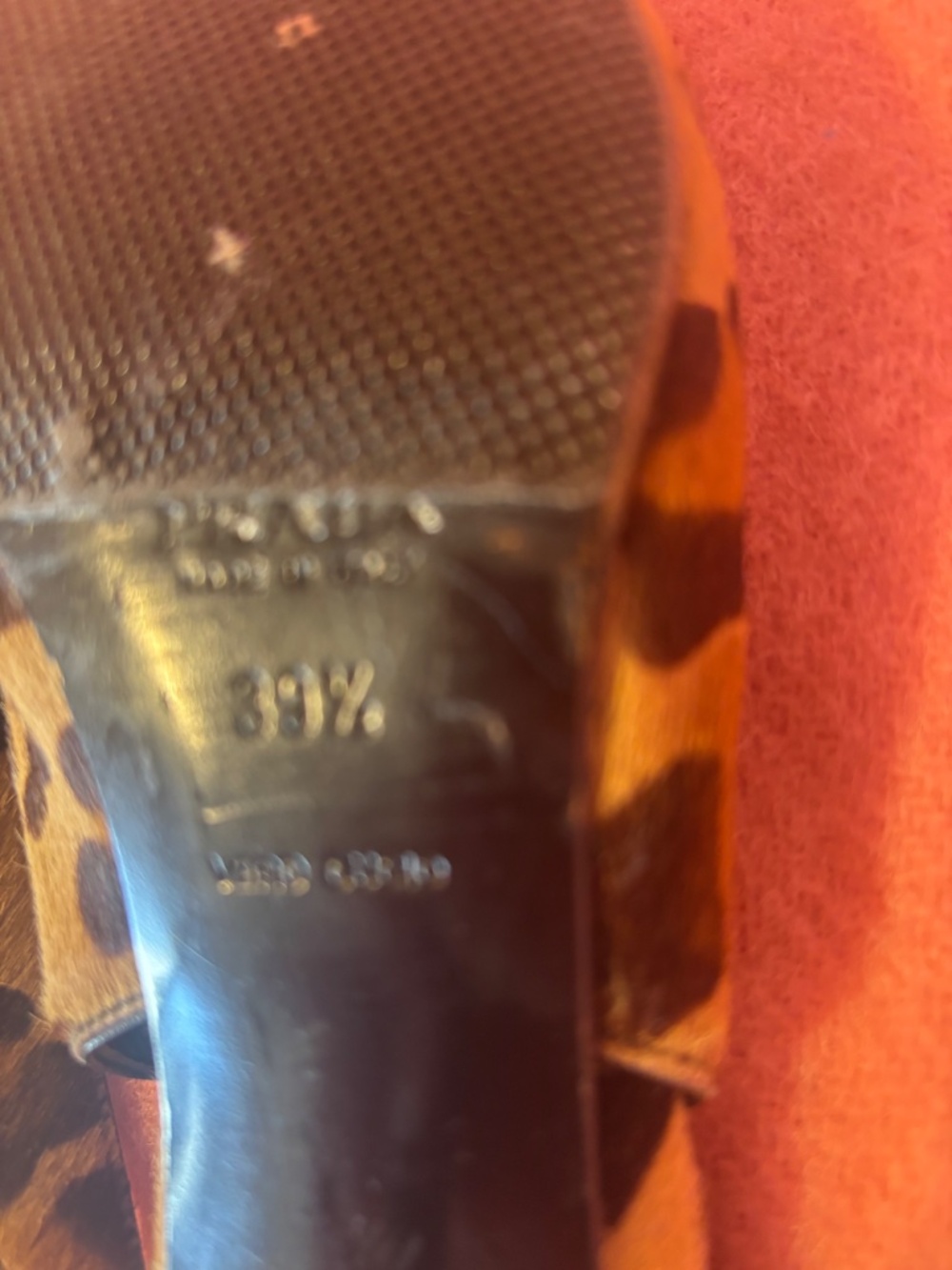 Prada cheetah pony hair kitten heels - Picture 7 of 9